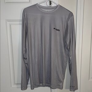 Columbia Gray Long Sleeve Performance Tee